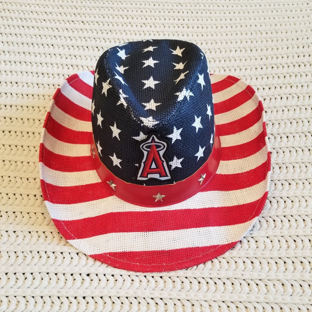 Angel's American Flag Cowboy Hat